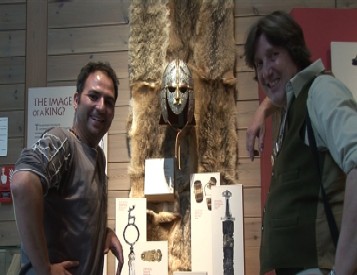Beowulf And The Anglo Saxons: Kevin with Dr. Sam Newton (Green Valley Film Productions)